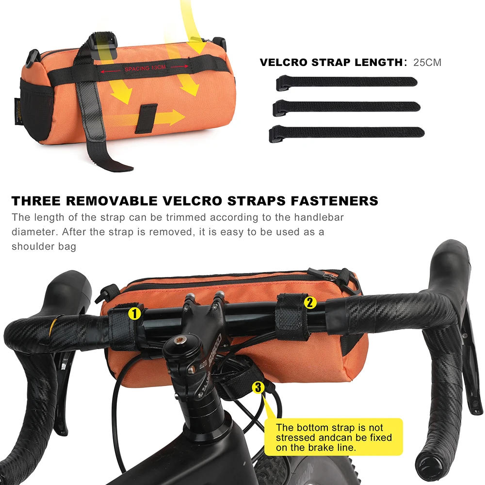 Велосипедная сумка Rhinowalk л яркая светоотражающая 12 цветов