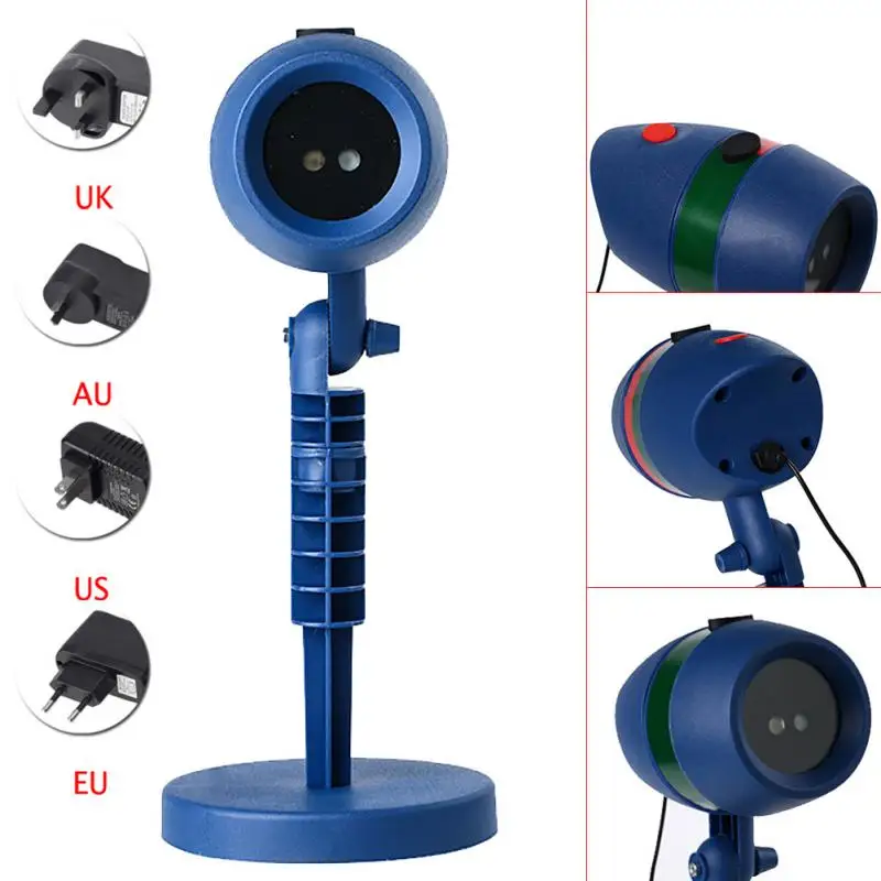

Outdoor Atmosphere Night Light Stars Projection Lamp USB Laser Spotlight Christmas Lawn Lamps Laser Light Stage Lighting Effect