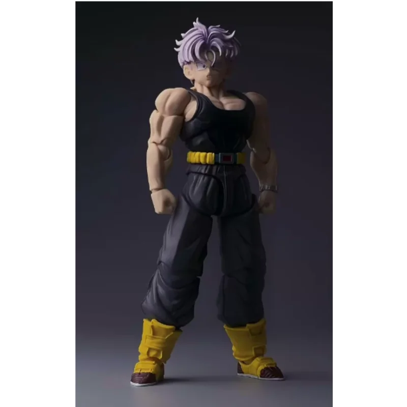 Фото Доставка за 18 часов: Коллекционная фигурка TonsenArttoys Dragon Ball SHF Super Saiyan Trunks 05A 05B (переиздание), аниме-модель, подарки №2