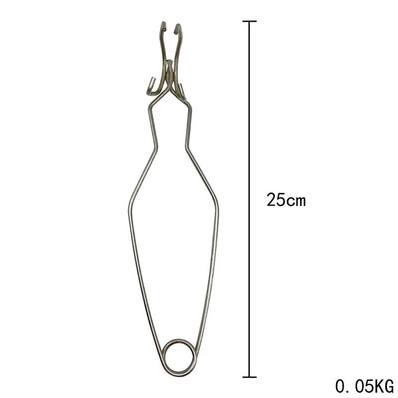 1 шт. 25 см щипцы для тигеля из нержавеющей стали