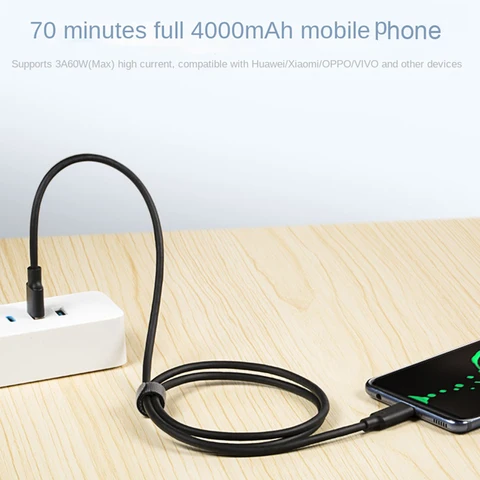 Кабель USB 3.2 Type-A к USB C 60 Вт