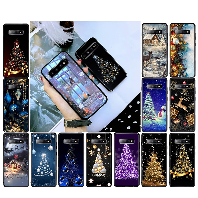 

Phone Case for Samsung Galaxy S22 S20 Ultra S20 S22 Plus S21 S10 S9 S8 Plus S10E S20 FE Christmas New Year Phone Cover Capa