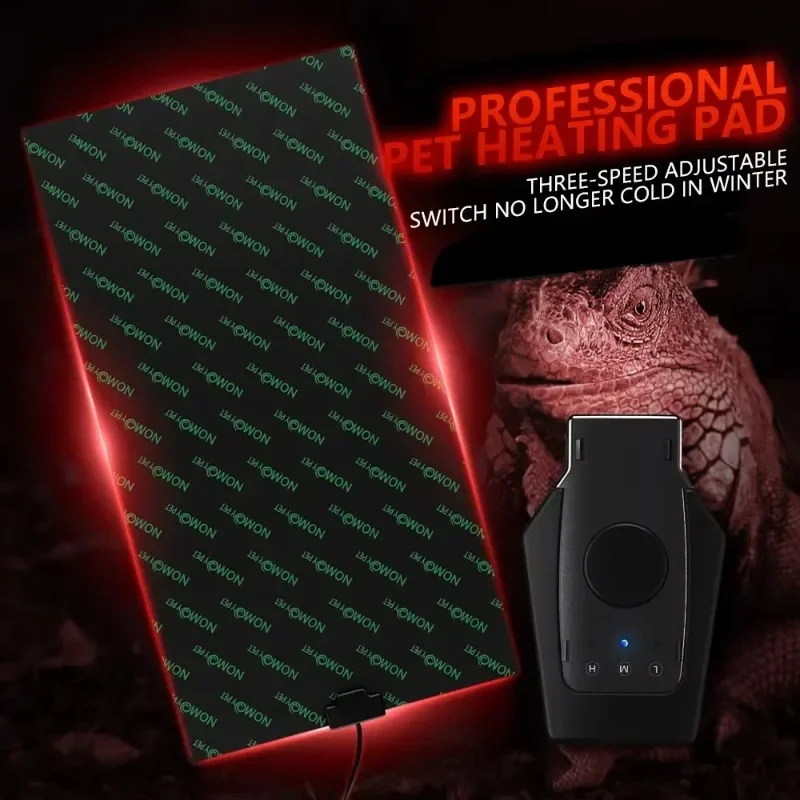 Регулируемый регулятор температуры теплый коврик аксессуары для рептилий