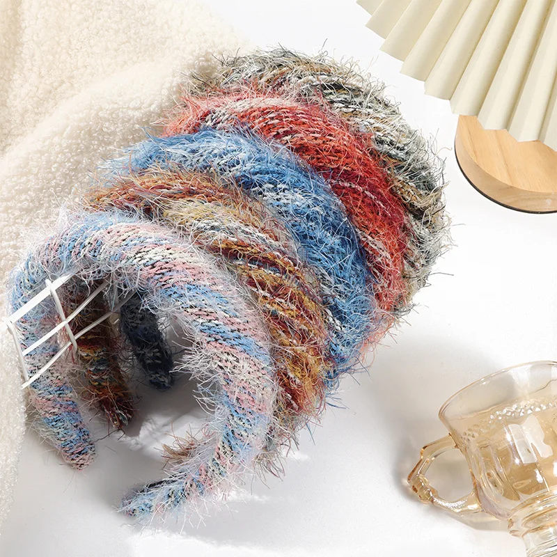 Женский ободок для волос Missuoo разноцветный мытья лица зима 2023