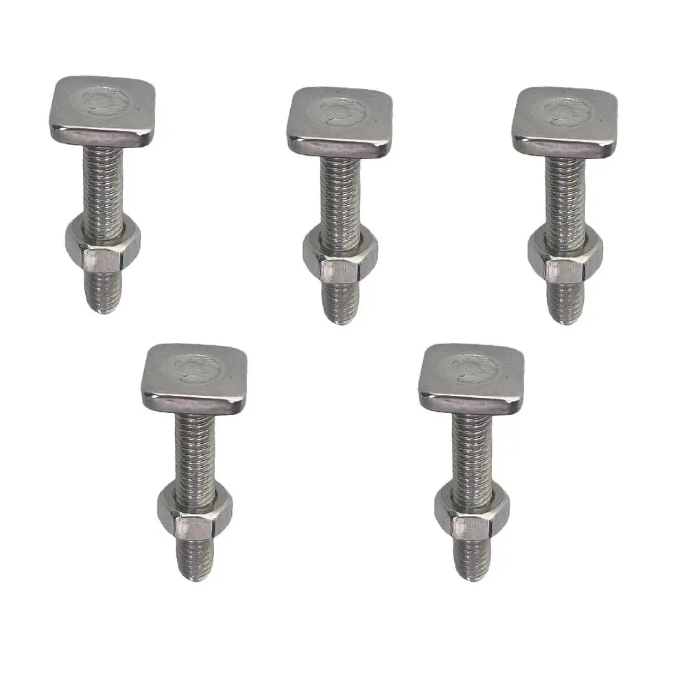 Скользящие Т-образные гайки M6 из нержавеющей стали