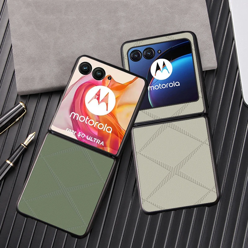 Чехол Razr50 для Motorola Razr 50 Ultra 40 ультракреативный чехол из искусственной кожи с