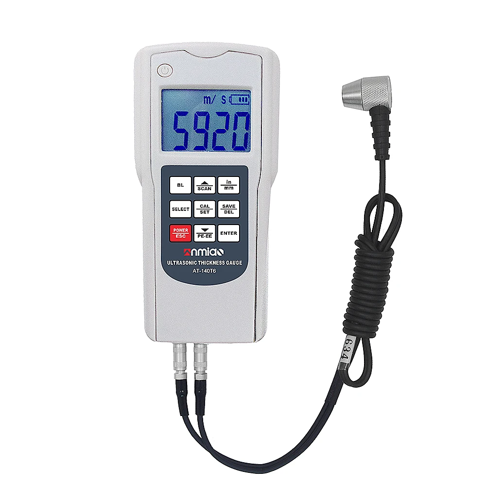 

AT-140T6 Penetrative Coating ultrasonic thickness gauge for inspection of paint or coating corroded surface thickness gauge
