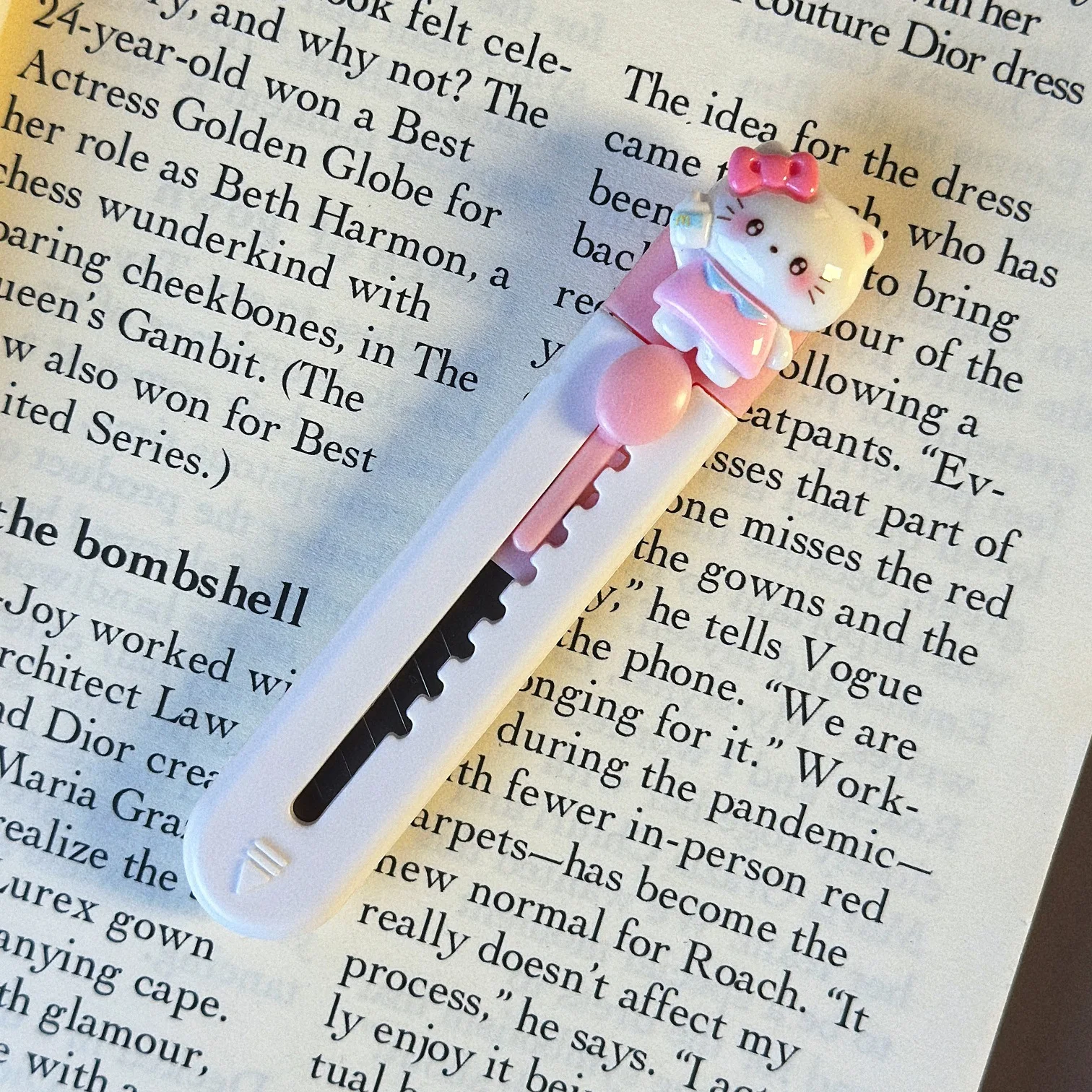 Универсальные ножи Sanrio резак для бумаги с героями мультфильмов Hello Kitty Pochacco Kuromi