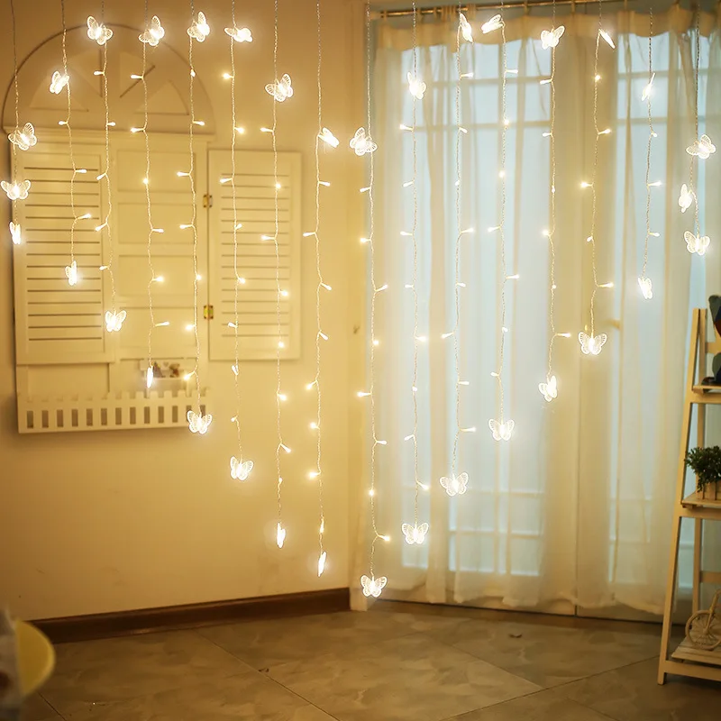 

LED Courtship Arrangement Love Lght String Star Shaped Lamp String Colored Lamp Happy Valentine's Day Wedding Decor for Weedings