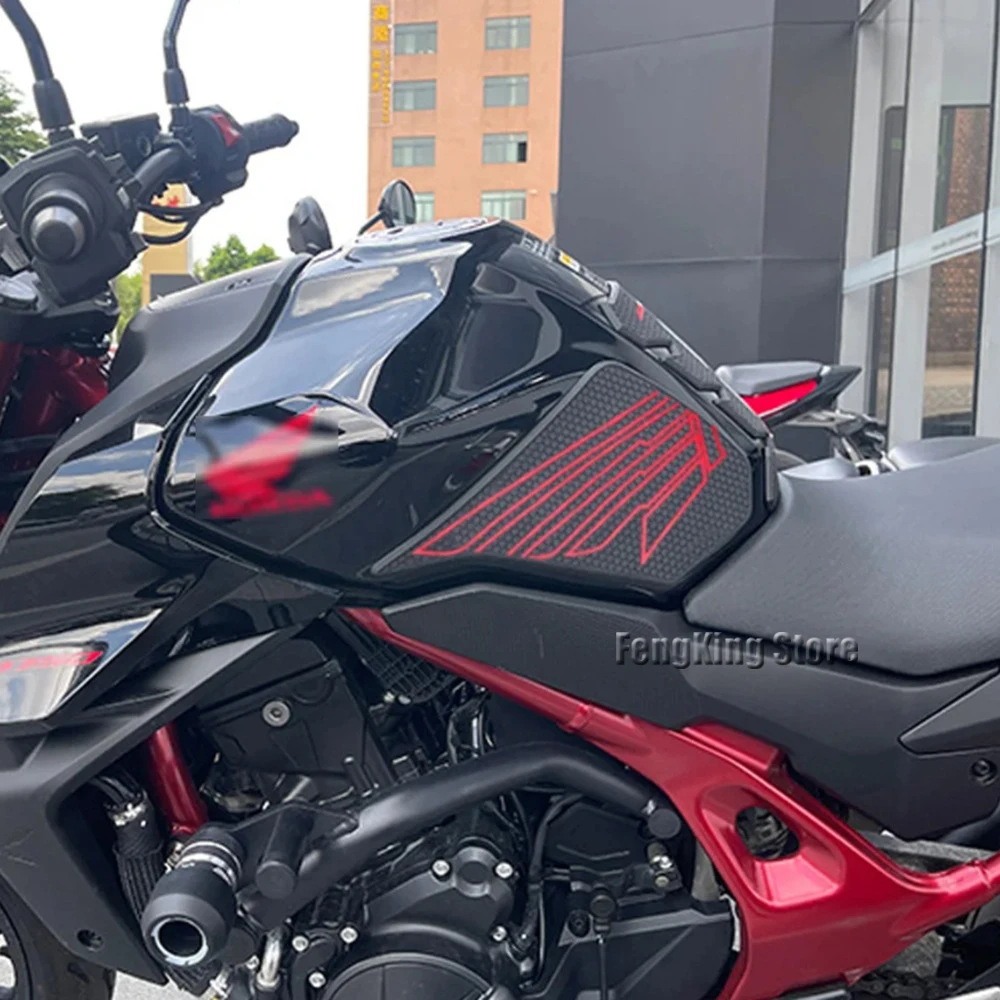 Новая модель мотоциклетная Нескользящая наклейка на бак Защитная Наклейка