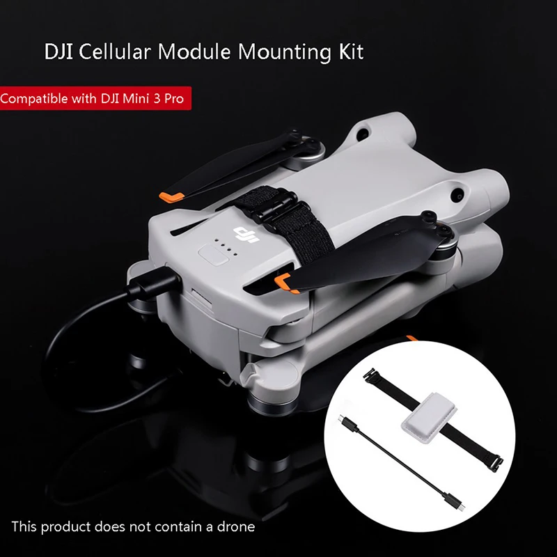 

1set 4G Module Installation Kit For DJI Mini 3 Pro Cellular Module Drone Accessories with Module Including Bracket & Cable