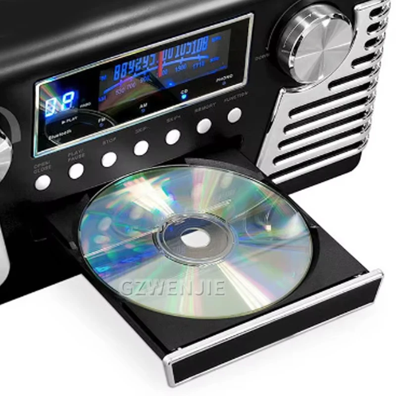 Домашняя аудиосистема AM FM-радио CD-плеер граммофонный проигрыватель