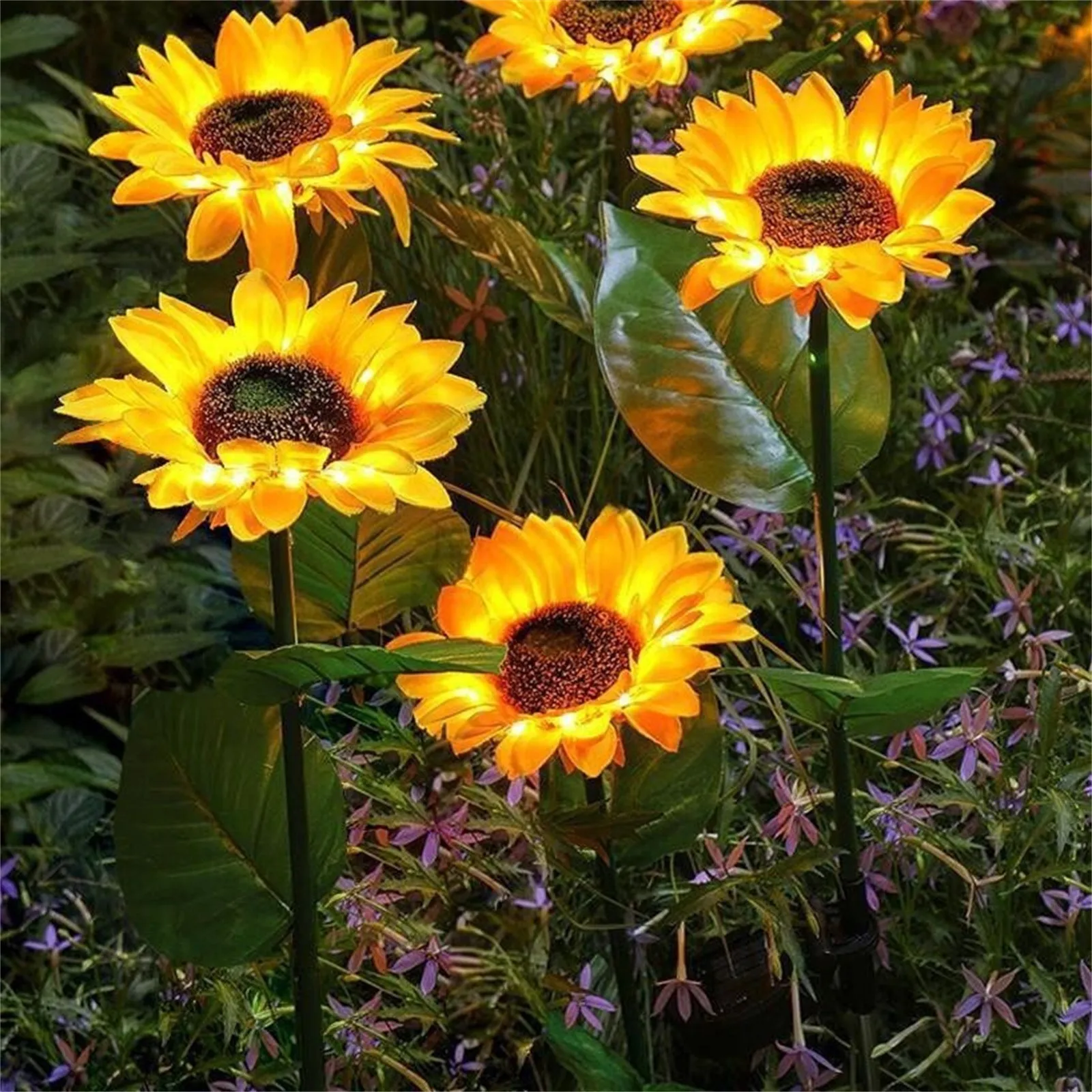 2 шт. Солнечные Подсолнухи уличный двор Вилла балкон сад имитация подсолнуха