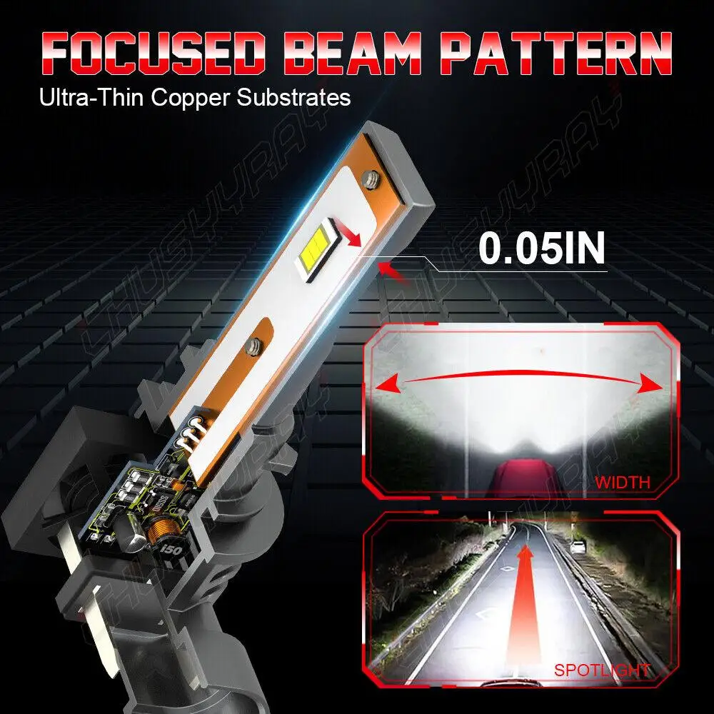 Автомобильные фары PCVBMLAUT для Buick Verano 2012-2017 светодиодные дальнего и ближнего света