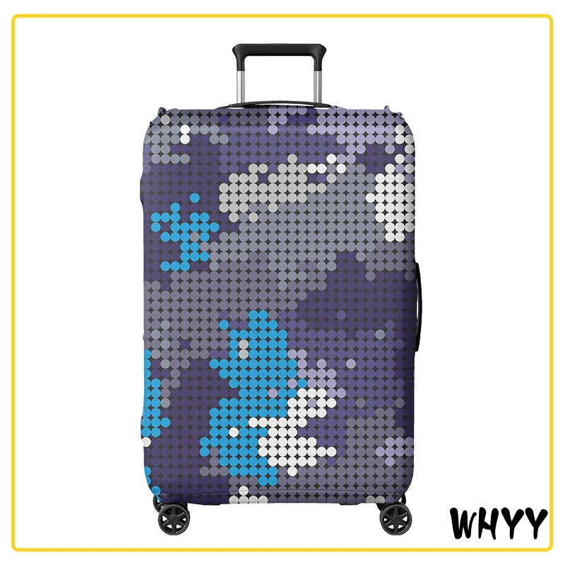 2022 New Elastic Travel Luggage Protective Cover Traveler Accessories for 19-32 Bag Suitcase Trolley Protect Case