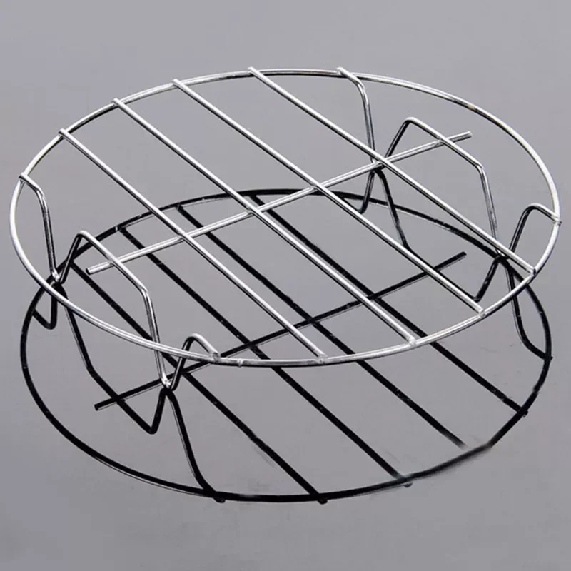 

1pcs Stainless Steel Round Steamer Rack Pots Baking Rack Stand Home Kitchen Cooking Tools Accessories