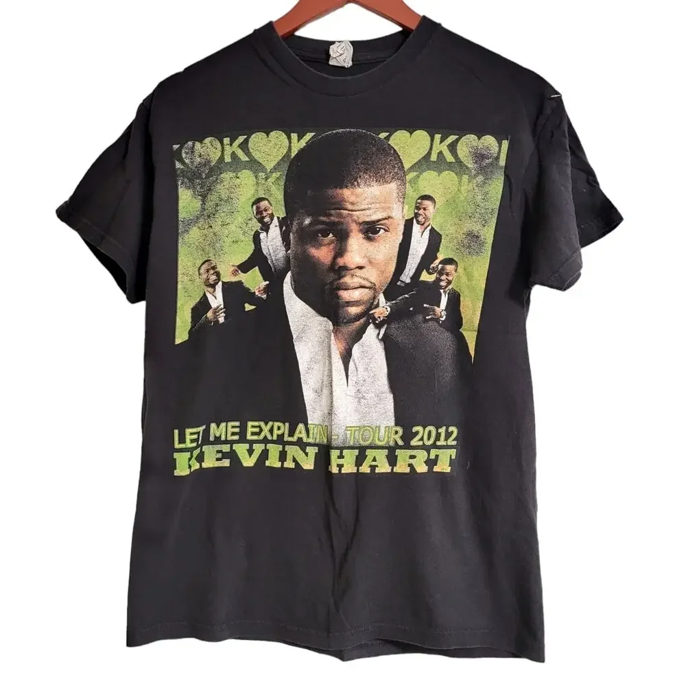Кевин Харт позвольте мне объяснить Тур 2012 футболка Размер Средний M редкий az