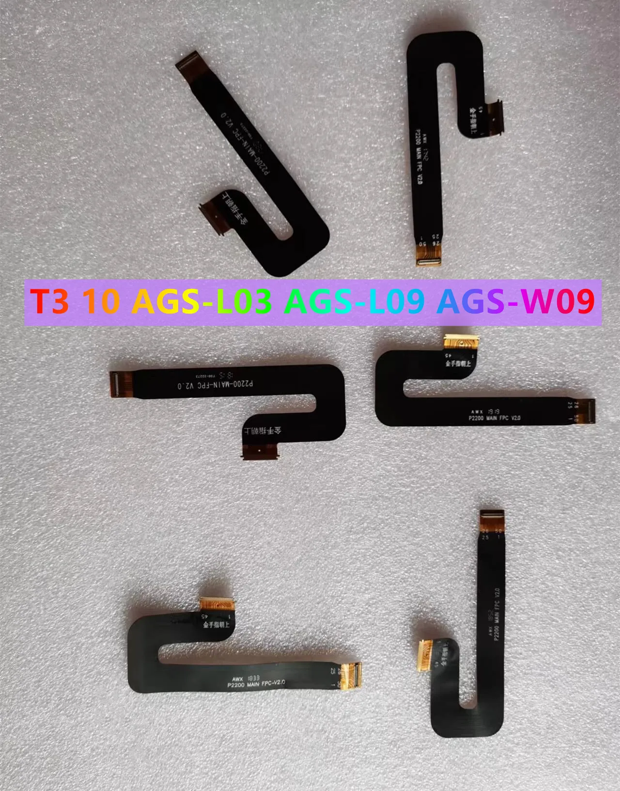 Оригинал для Huawei MediaPad T3-10 T3 10 AGS-W09 AGS-L09 AGS-L03 коннектор материнской платы ЖК-дисплей
