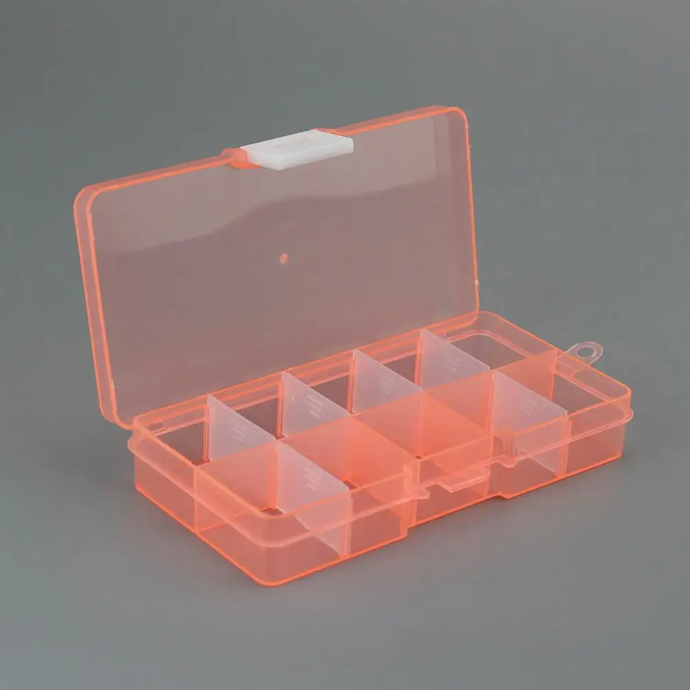 

Jewelry Organizer Box Transparent Visible Lightweight Easy to Clean Jewelry Storage Box for Girl