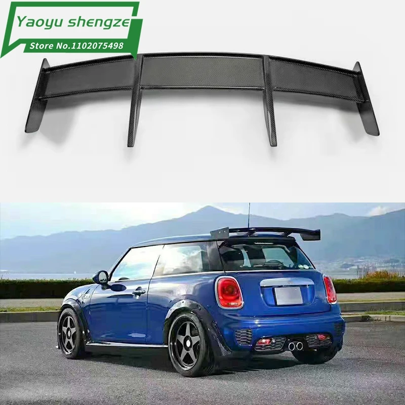 

Автомобильный Стайлинг, углеродное волокно, задний спойлер RK, крыло, гоночный автомобильный обвес для F56 Mini Cooper S (только S)