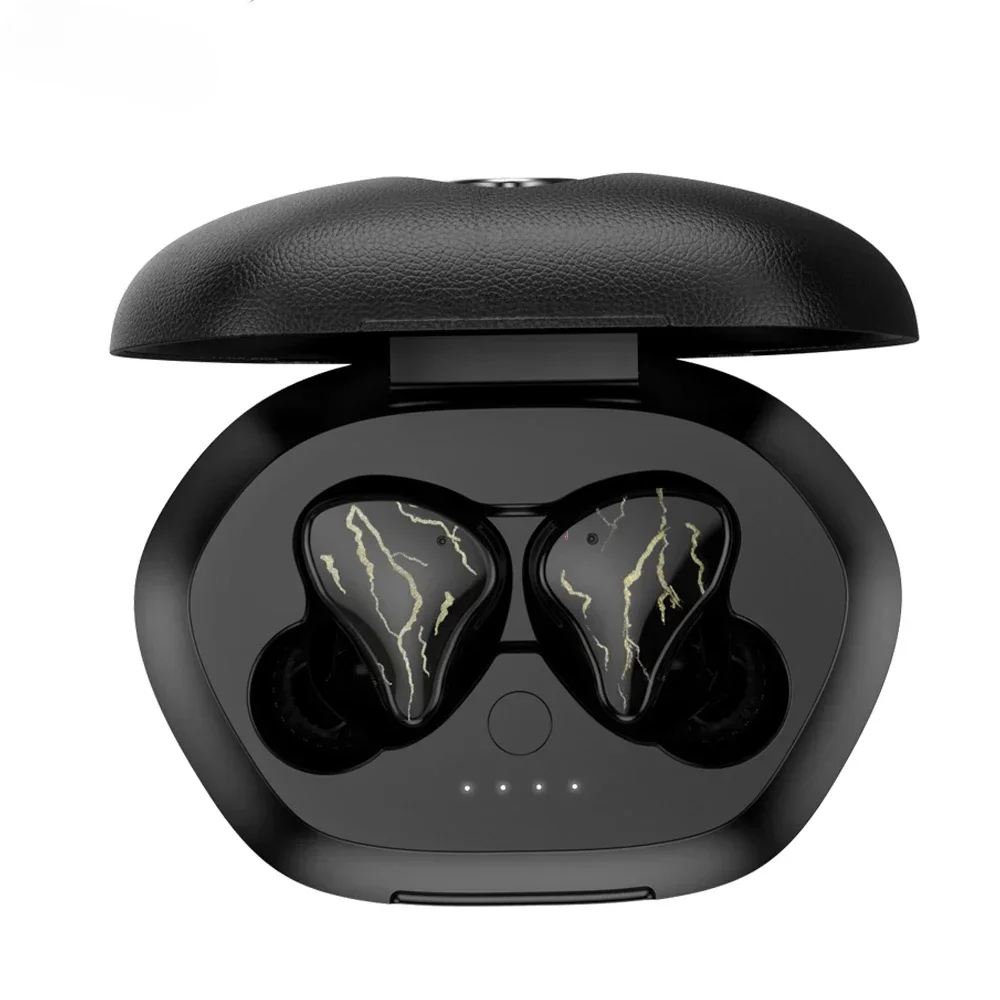 TRN T350 TWS Knowles Earphones 1BA+1DD 5.3 Bluetooth-compatible Bass Headset In-Ear HIFI Wireless Charging Cancelling