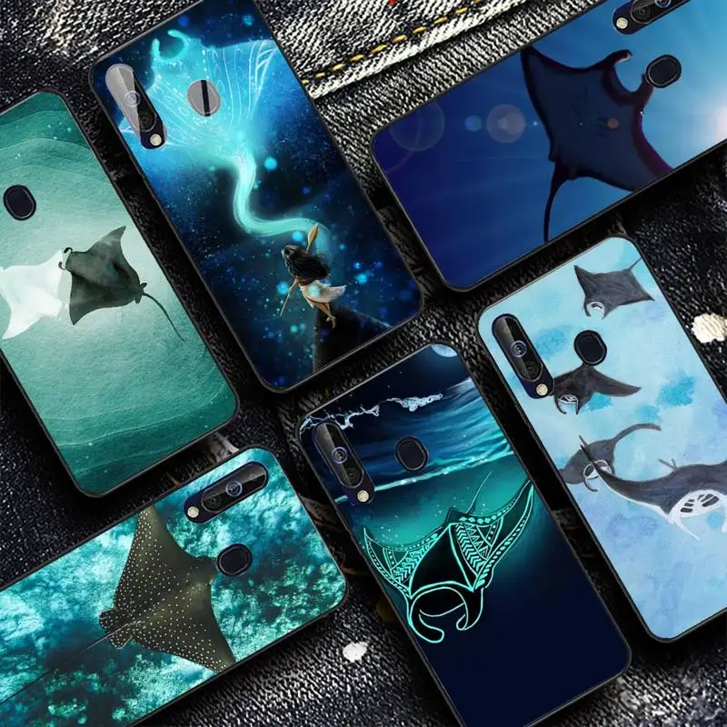 

Animal Manta Ray Phone Case for Samsung A51 01 50 71 21S 70 31 40 30 10 20 S E 11 91 A7 A8 2018