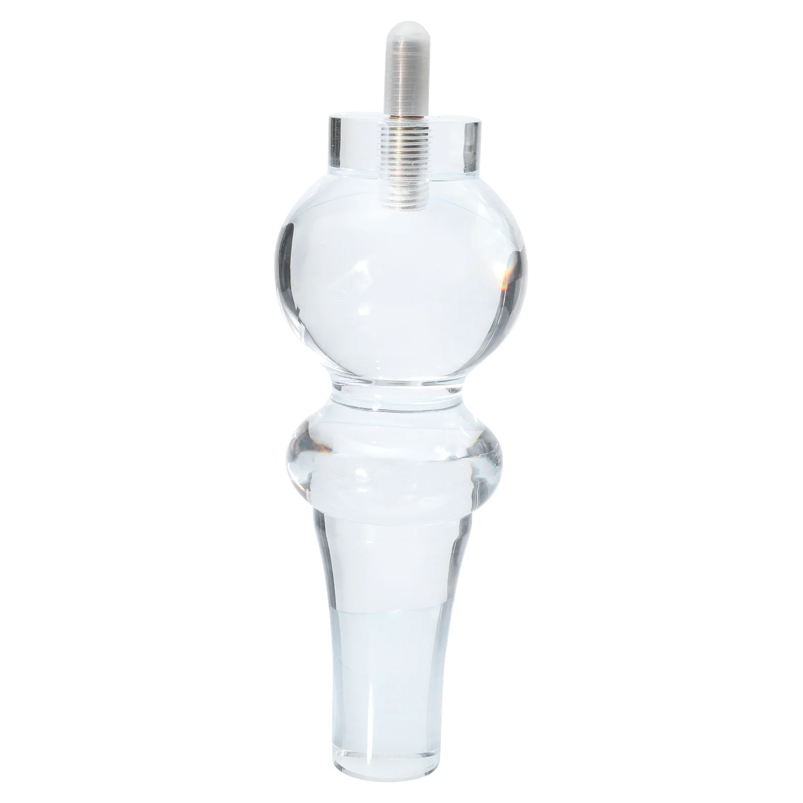 

Crystal Sofa Legs Decorative Furniture Gourd-shaped Chair Table Support Replacement Cabinet Feet Plastic Glass Dresser For