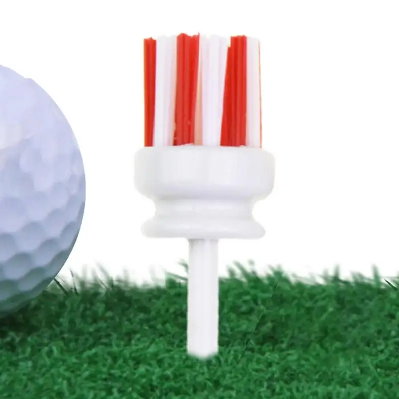 

Golf Tees Brush Type Excellent Durability And Stability Tees Professional Golf Tees Reduces Friction & ABSNylon Tees