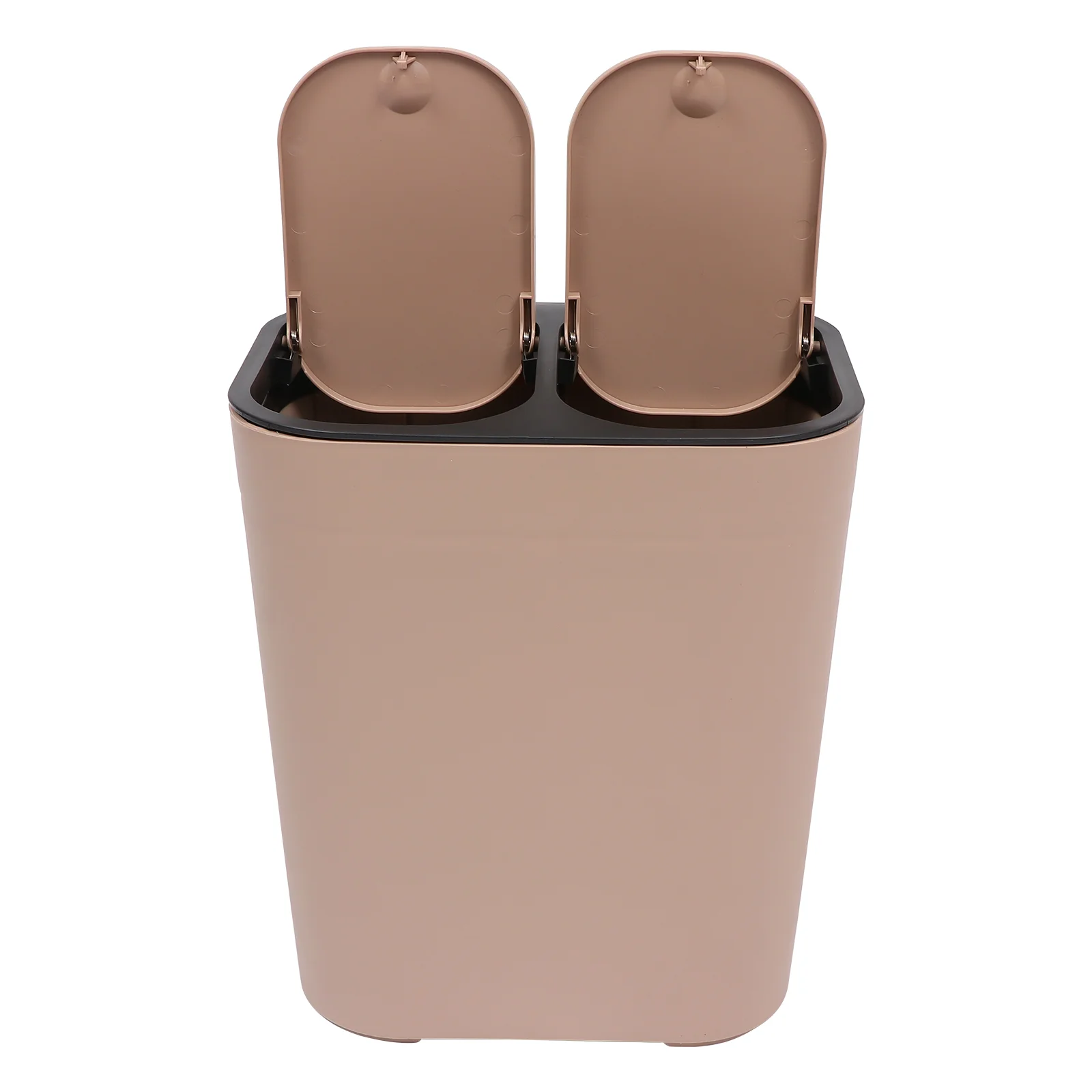

Can Trash Garbage Bin Dual Container Kitchen Recycling Rubbish Wasterecycle Compartment Homecans Wastebasket Paper Storage