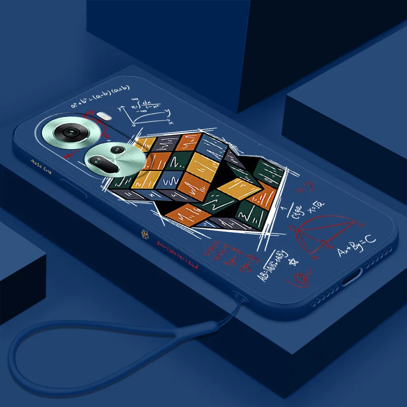 Оригинальный жидкий кремниевый чехол OPPO Reno11Pro для Reno11