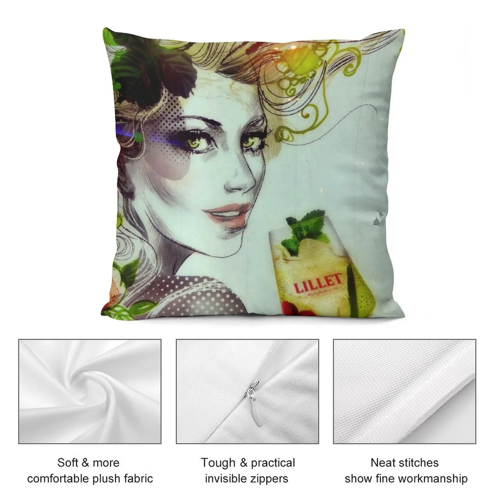 JEANETTE LILLET наволочки для диванных подушек гостиной подушки рождественские