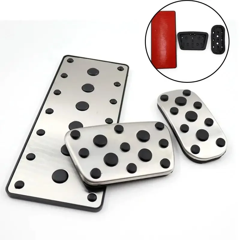 Для Toyota Aygo AB40 2018-2021 Нескользящие педали из нержавеющей стали нескользящие