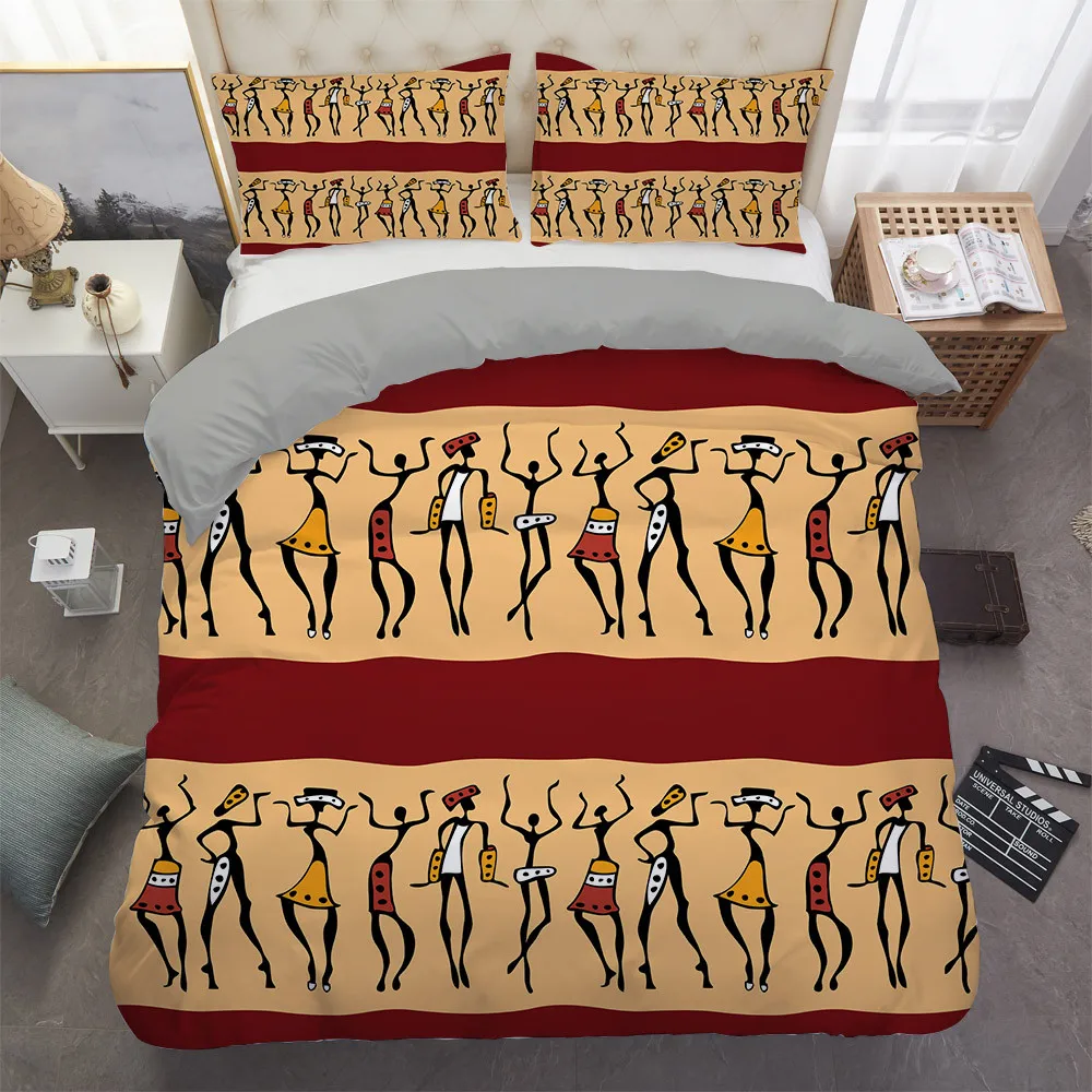 

Set Duvet Cover Set 3D Printing Bed Cover Set Natural Scenery Bedding Queen Size Polyester Comforter Cover Home Textile