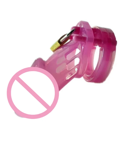 США Розовый мужской пояс верности с замком для ремня CB6000 Sissy Locktober! Секс-игрушка