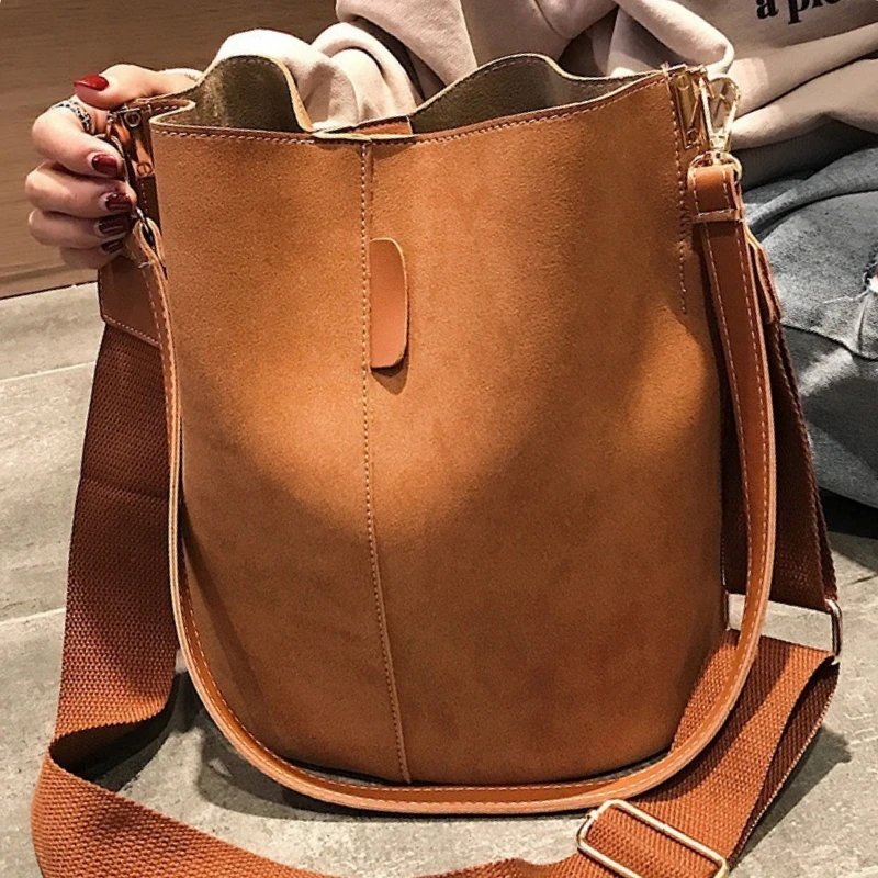 

Брендовая дизайнерская Роскошная дамская сумка-мешок, мессенджер из искусственной кожи на одно плечо большой вместимости, однотонная женская сумочка