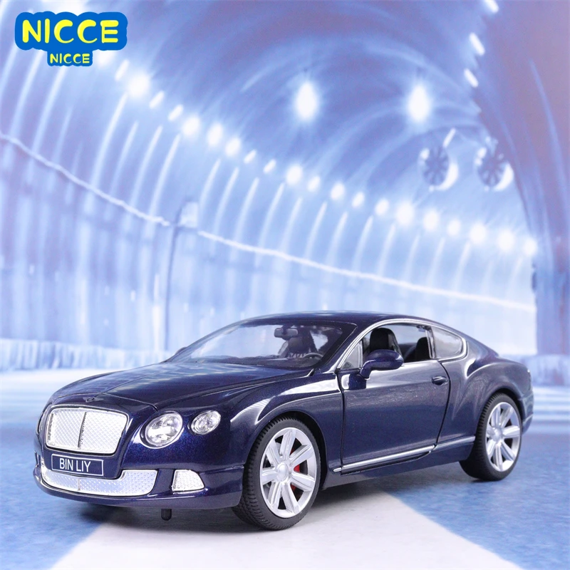 

Nicce 1:24 Bentley Continentals GT W12 Simulation Vehicle Wheels Metal Model Diecast Sport Car Pull Back Toy Collection F257
