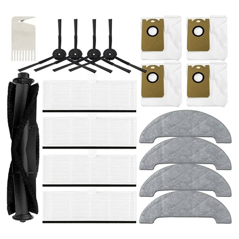 

Main Brush Side Brush Hepa Filter Mop Rag Dust Bag For Neabot Nomo N2 Replacement Parts Robot