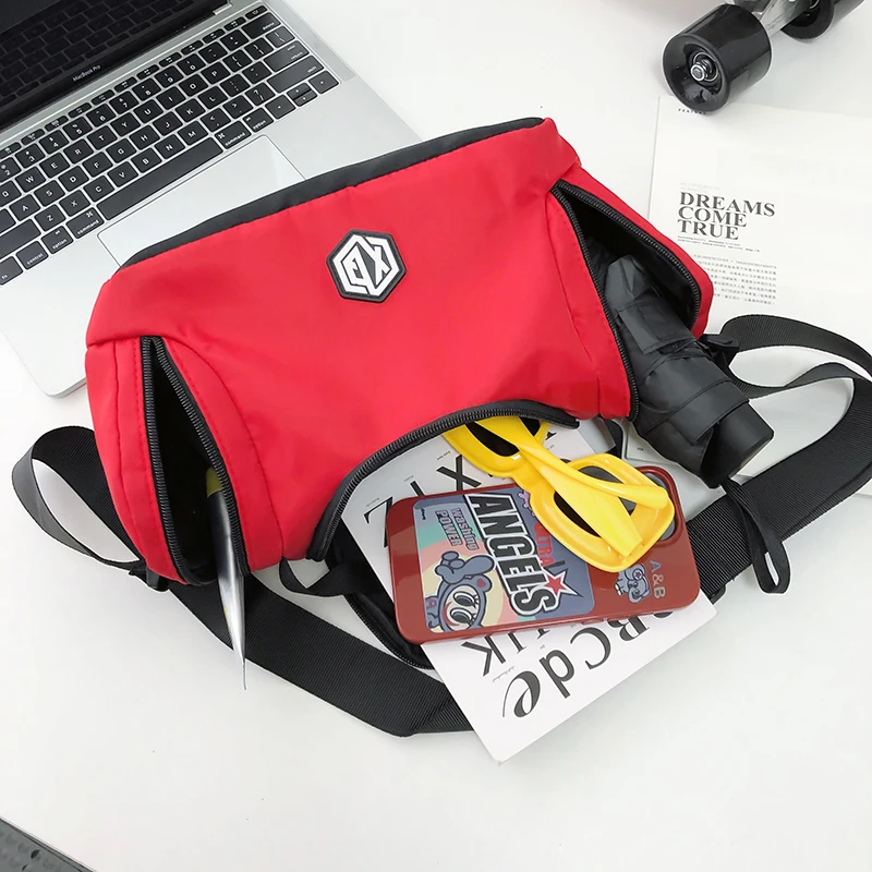 Новая нейлоновая ткань для мужчин Спортивная Многофункциональная Сумка через