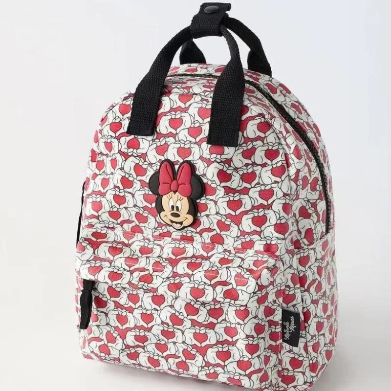 

Disney Cartoon Backpacks Anime Figure Minnie Mickey School Bags Anime Kawaii Storage Bags Mini Backpack Kids Toys Birthday Gifts
