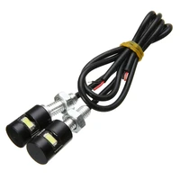 2pcs car motorcycle number license plate lights 12v led 5630 smd auto tail front screw bolt bulbs lamps light source