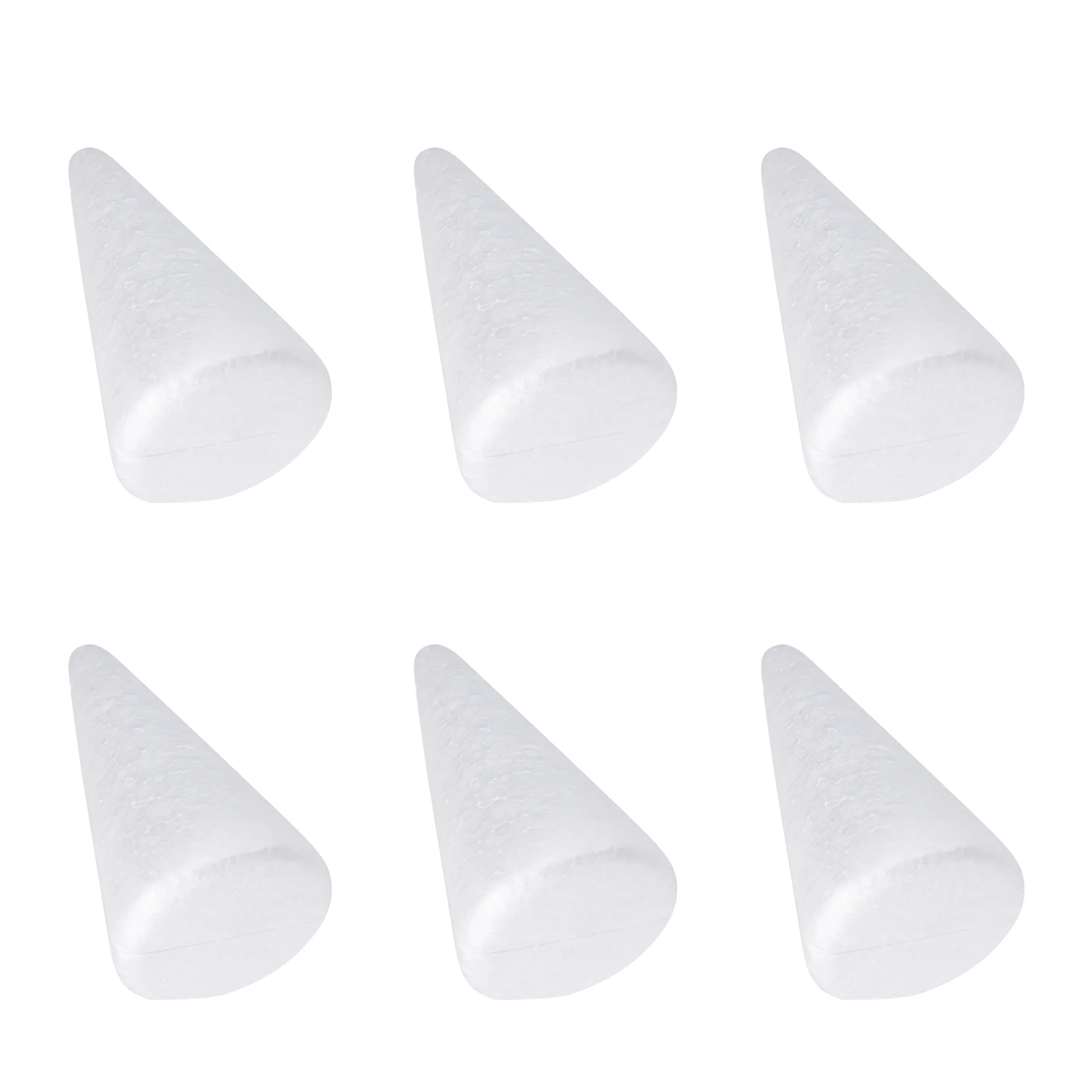 

Cone Cones Craftsstyrofoam Craft Christmas Tree Diy White Polystyrene Children Floral Ornamentsupplies Shaped Shapes Kids