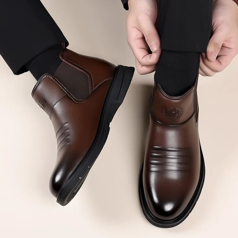 Высококачественная брендовая мужская деловая повседневная обувь универсальная