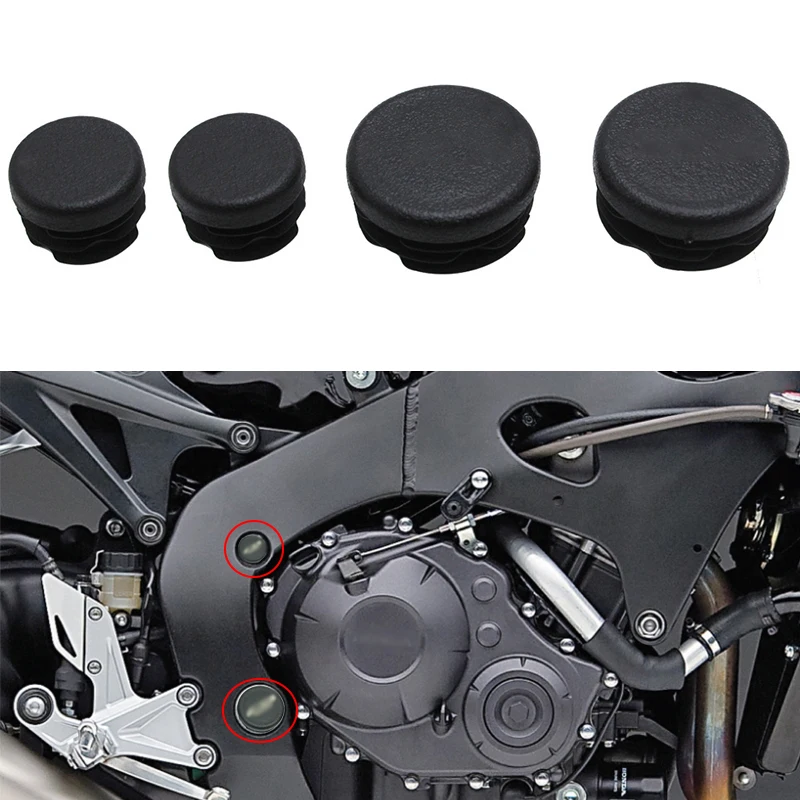 4 шт. заглушки для шасси HONDA CBR1000RR CBR1000 отверстий в раме рамы RR CBR 1000 2021-2023 мотоцикла