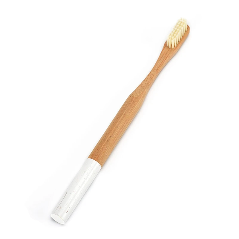 

10-Pack Eco Friendly Bamboo Toothbrush Soft Bristles Biodegradable Plastic-Free Toothbrushes