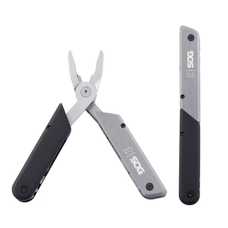 

SOG 13 в 1 дубинка Q3 многофункциональные складные плоскогубцы тактическая ручка для повседневного использования многофункциональные карманные портативные искусственные мини Ручные инструменты