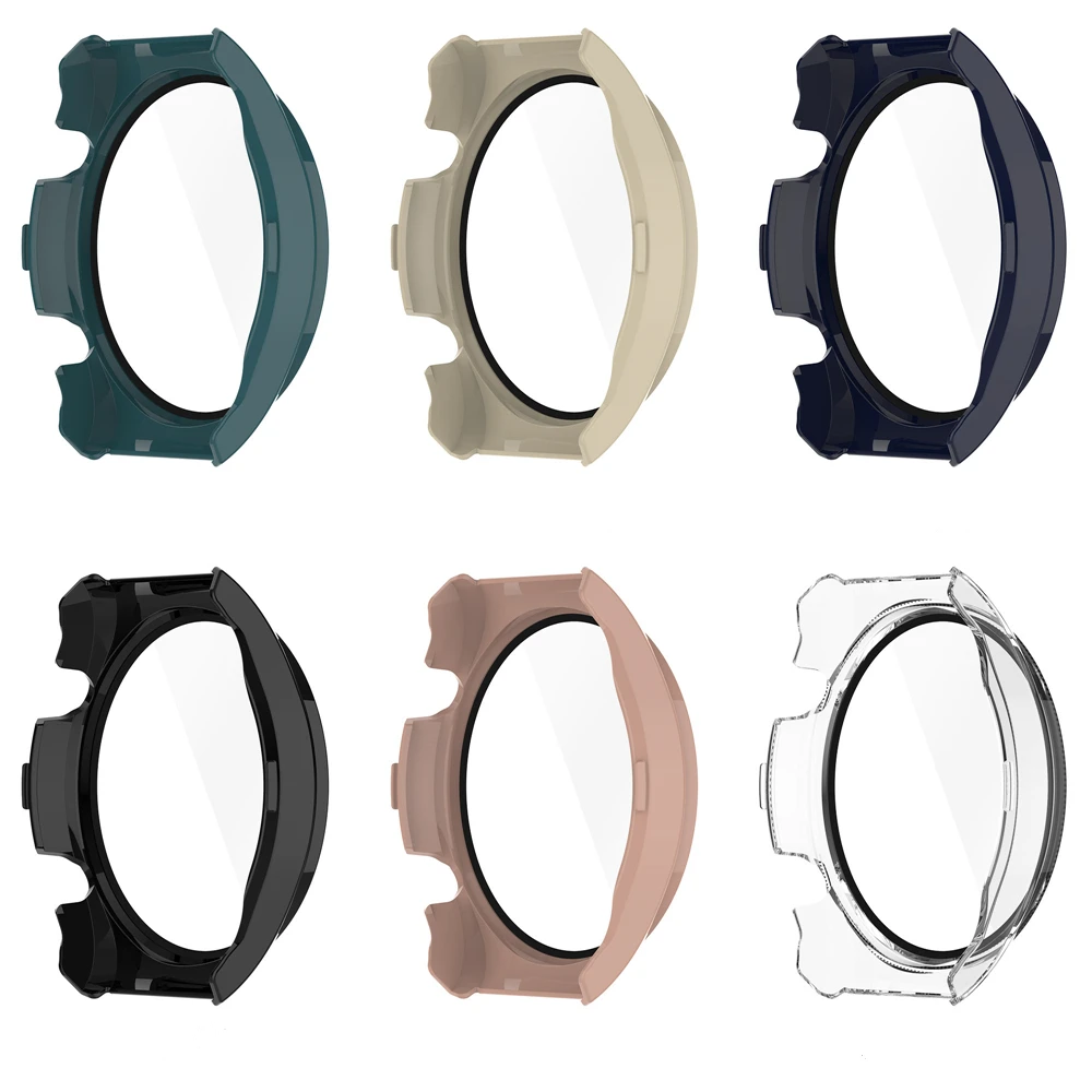 Фото Рамка для Xiaomi Watch S1, высококачественный чехол и протектор экрана из закаленного стекла, тонкие защитные аксессуары из поликарбоната №1