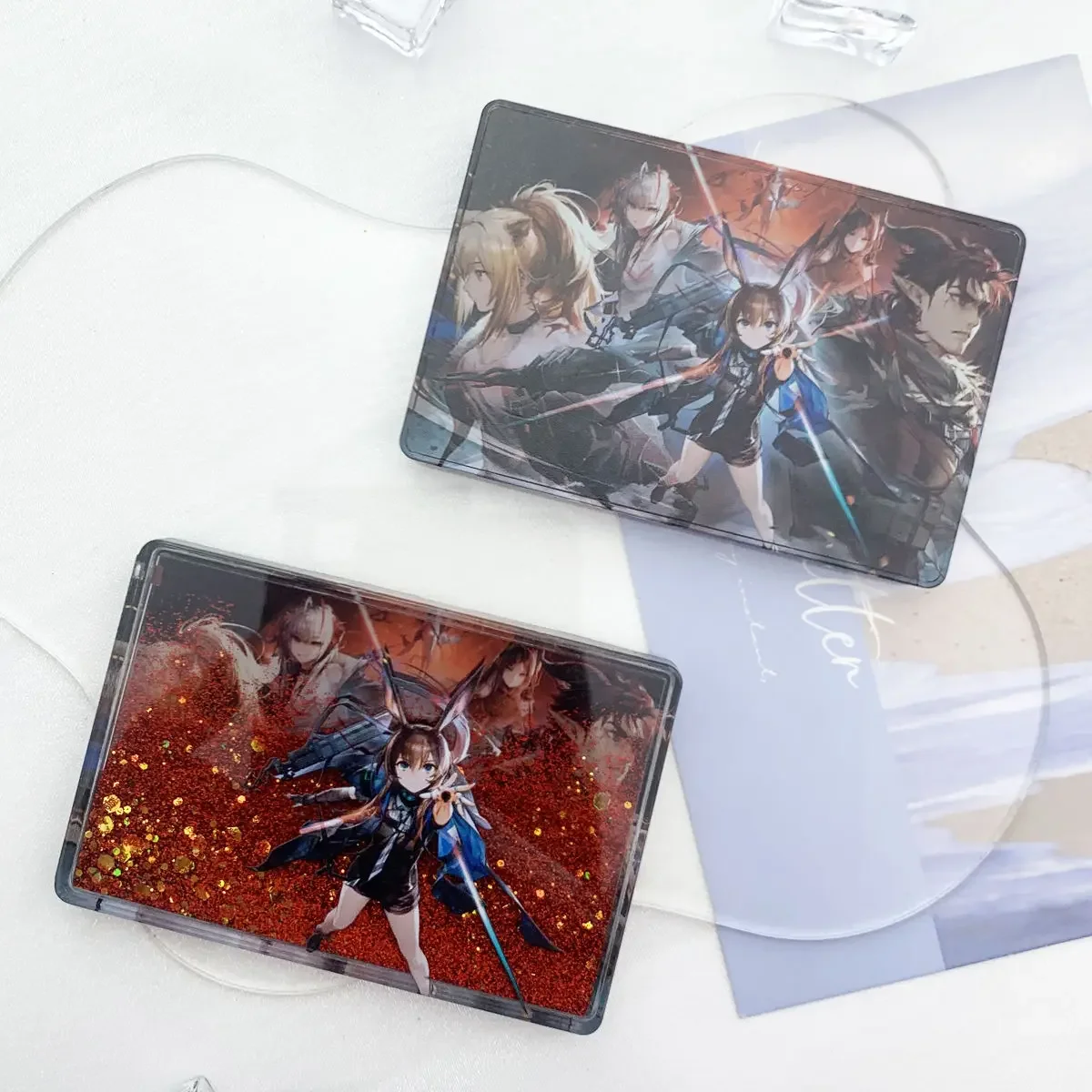 Аниме arknight серия Косплей акриловый кирпич зыбучий песок маджонг стоячий знак