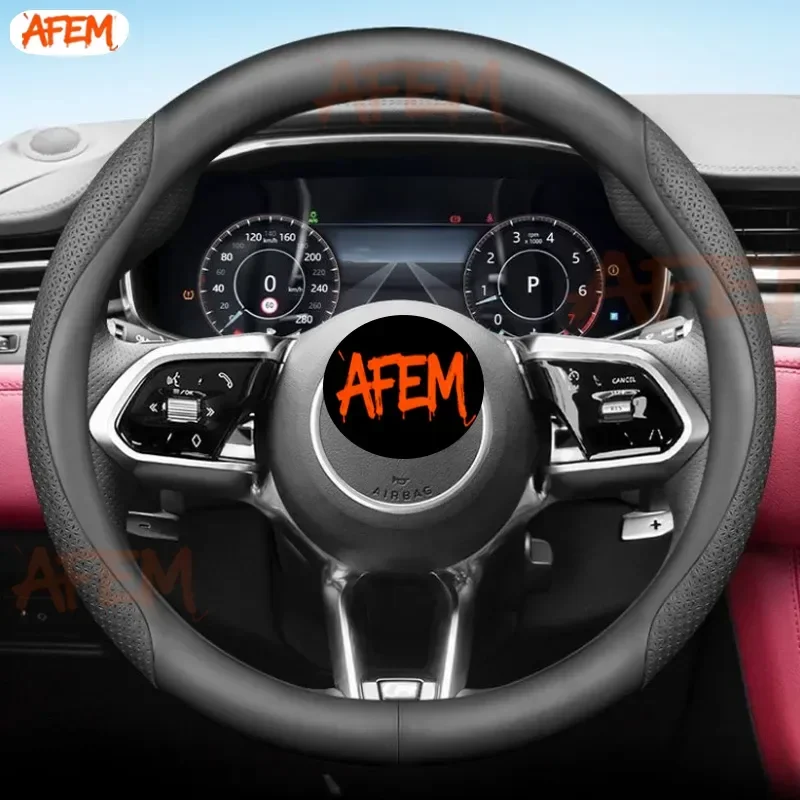 Фото Кожаный чехол на руль автомобиля, нескользящий, для Jaguar X F S Type XF 250 260 XE XFR E F I Face Xj X350 X351 Xjl, аксессуары №5