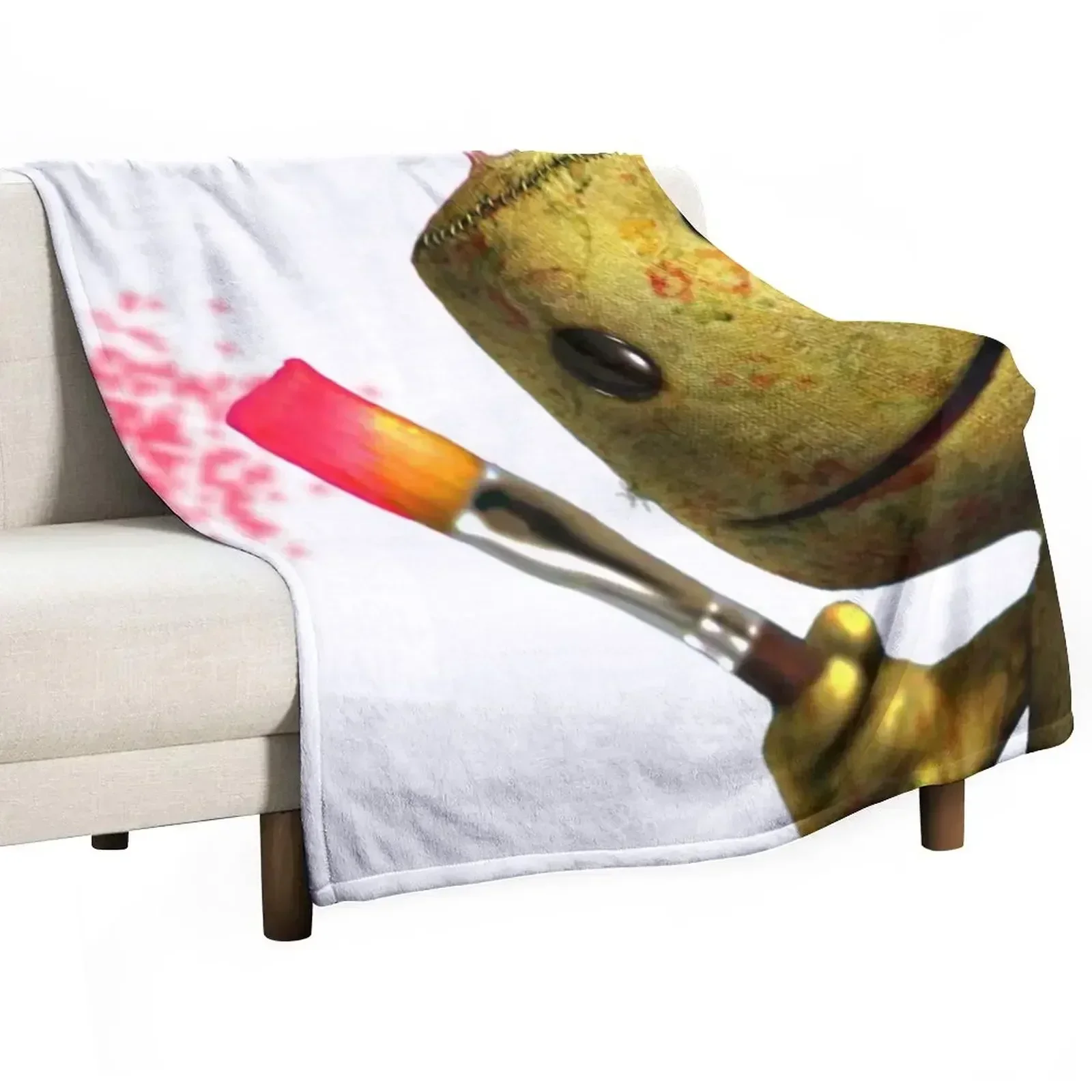 Плед LIttle Big Planet SackBoy диваны мягкие кровати детские одеяла