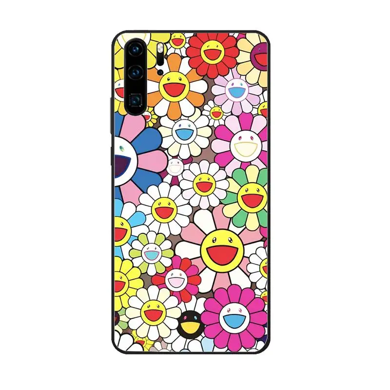 Силиконовый чехол Murakami Takaka для телефона Huawei Y9 Y7 Y5 Y6 Prime 2019 Y9s Mate 30 20 10 Lite 40 Pro Nova 5t |